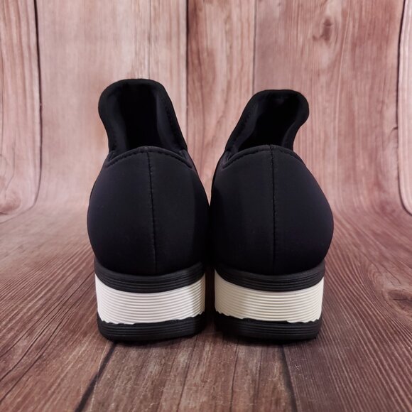 iRi NYC Womens Size 5.5 WES Black Outline Low Top Sneaker - Picture 11 of 15